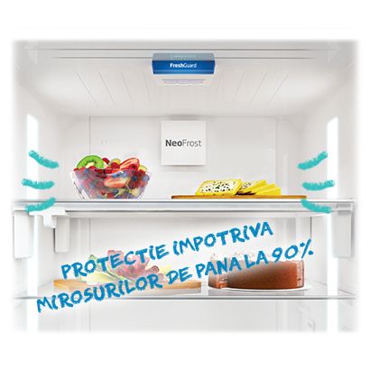 Emulate Thursday Monarchy Congelator Beko RFNA312K21XP, 277 l, 8 sertare, Clasa A+, No Frost, H 185.3 cm, Inox antiamprenta - Electromix Emulate Thursday Monarchy Congelator Beko RFNA312K21XP, 277 l, 8 sertare, Clasa A+, No Frost, H 185.3 cm, Inox antiamprenta - Electromix