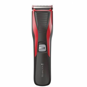 Aparat de tuns Remington My Groom HC5100, 0.5 - 23 mm, 12 trepte, Lame lavabile, Negru/Rosu