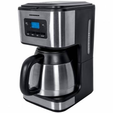 Cafetiera Heinner Digitala HCM-900XMC, 900W, 1L, cana termos, Lcd, Timer, Inox