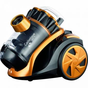 Aspirator Samus Cyclonique Eco-Power, Putere motor 900W, Putere de absorbtie 200W, Filtru HEPA, Auriu