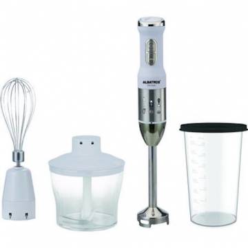 Blender Albatros MB700A, 700 W, Tel, Tocator, Functie turbo, Alb