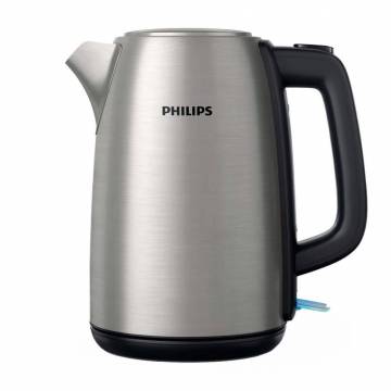 Fierbator Philips Daily Collection HD9351/91, 1850 W, 1.7 L, Capac metalic, Indicator LED, Inox