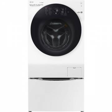 Masina de spalat rufe cu uscator LG TWIN F4WD127TWIN, 10.5/7kg, 1400rpm, A, alb