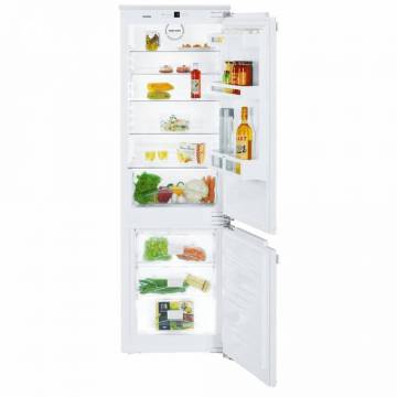 Frigider cu 2 usi incorporabil Liebherr ICUN 3324, 256 L, NoFrost, Clasa A++, Alb
