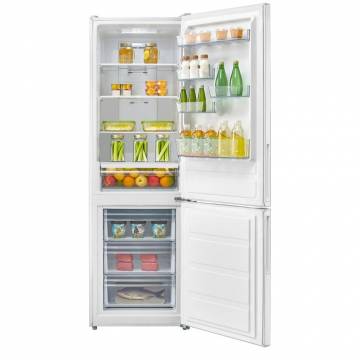 Combina frigorifica Serreno SCN-295WA+, 295 L, No Frost, 59.5 cm, H 188 cm, Clasa A+, Alb