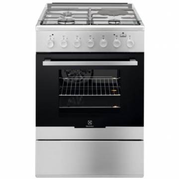Aragaz Electrolux EKM64900OX, Mixt, 4 arzatoare, Inox