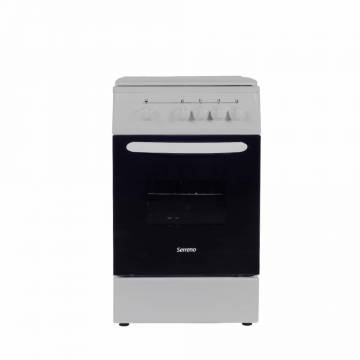 Aragaz Serreno SER 5603IX/G1, Gaz, Aprindere electrica, Gri