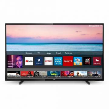 Televizor LED Smart Philips, 108 cm, 43PUS6504/12, 4K Ultra HD