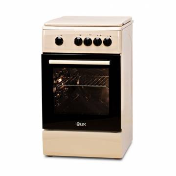 ARAGAZ LDK 5060 Crem RMV NG, Gaz, 4 Arzatoare, Siguranta, Capac metalic, NG, Crem