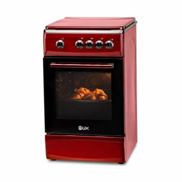 ARAGAZ LDK 5060 Bordo NG, Gaz, 4 Arzatoare, Siguranta, Capac metalic, NG, Bordo