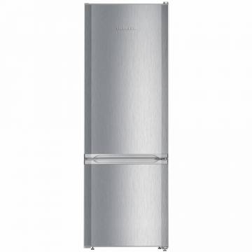 Combina frigorifica Liebherr CUel 281, 265 l, SmartFrost, VarioSpace, Clasa F, H 161.2 cm, Argintiu