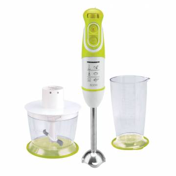 Mixer vertical Heinner Charm HB-600GR, 600W, 5 viteze, functie Turbo, tel, tocator, Alb/Verde