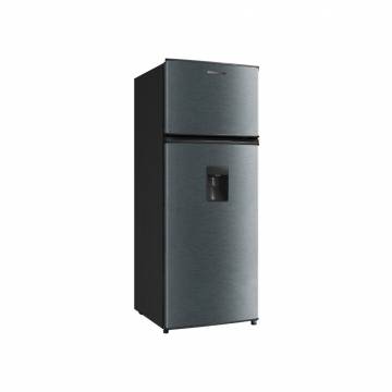 Frigider cu doua usi Heinner HF-M207DGWD+, 198 l, Clasa A+, Iluminare LED, Control mecanic, H 144 cm, Antracit
