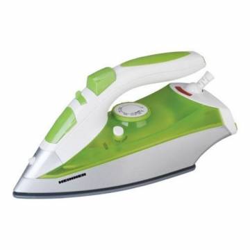 Fier de calcat Heinner Dyna 2900, Talpa ceramica, 2400 W, 0.28 l, Alb/Verde