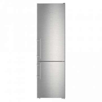 Combina frigorifica Liebherr CNef 4005, 356 L, No Frost, Display, Control touch, Alarma usa, H 201.1 cm, A++, Argintiu