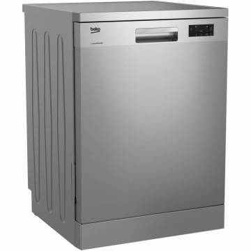 Masina de spalat vase Beko DFN16410X, 14 seturi, 6 programe, Clasa A+ , 60 cm, Inox