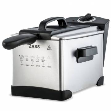 Friteuza Zass ZDF 04, 1400W, 2.5L, Inox