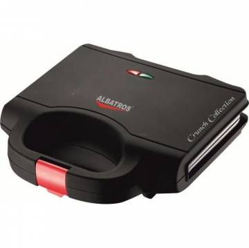 Sandwich maker Albatros S2B-750, 750 W, Negru