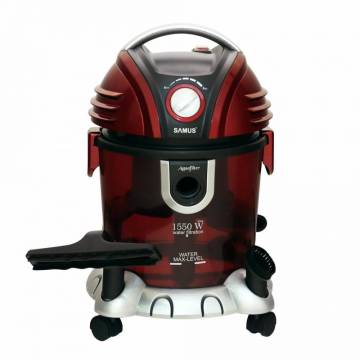 Aspirator cu filtrare prin apa Samus Aquafilter, putere absorbtie 234 W, functie suflare aer, Portocaliu