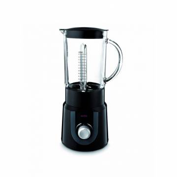 Blender de masa Arctic TBAR600B, 3 viteze, Functia Pulse, 1.5 L, 600 W, Negru