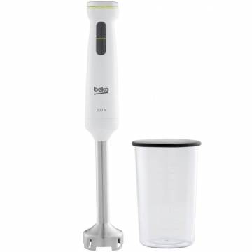 Mixer vertical Beko Foodster HBS7600W, 600W, pahar 1 L, functie Turbo, maner ergonomic, Alb