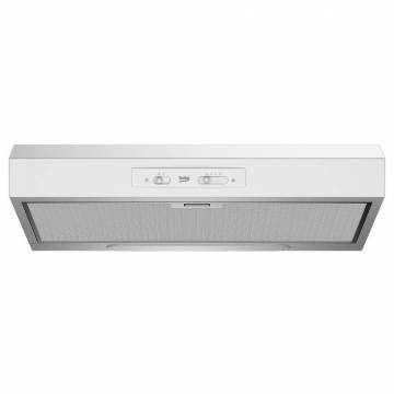 Hota traditionala Beko HNS61210W, 3 trepte de putere, 1 motor, Putere de absorbtie 272 mc/h, Alb