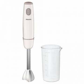 Mixer vertical Philips HR1604/00, 550 W, 1 viteza, 0.5 l, Alb