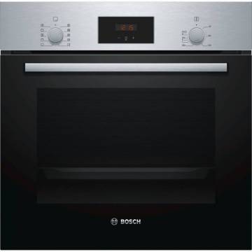 Cuptor incorporabil Bosch HBF154YS0, Electric, Multifunctional, Autocuratare EcoClean Direct, 66 L, Clasa A, Inox