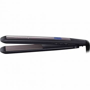 Placa de indreptat parul Remington PRO-Ceramic Ultra S5505, 230 grade, Mov/Negru