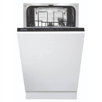 Masina de spalat vase Gorenje GV52010, Incorporabila, 9 seturi, A++, 5 programe, Aqua Stop, Panel negru