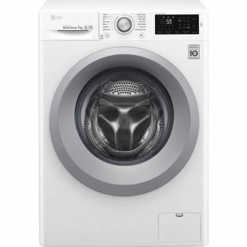 Masina de spalat rufe LG F2J5QN4W, Direct Drive, 7 kg, 1200 RPM, Clasa A+++, 60 cm, Alb