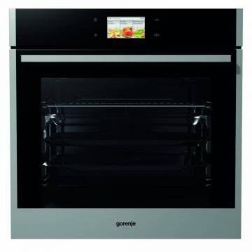 Cuptor incorporabil Gorenje BO799S50X, Multifunctional, 75 l, A+, Total Touch Control, Ghidaje telescopice, Inox, RVX