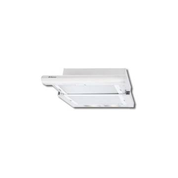 Hota telescopica Hansa OTS625WH, Putere de absorbtie 370 m3/h, 2 motoare, Filtre aluminiu, Iluminare, 60 cm, Alb