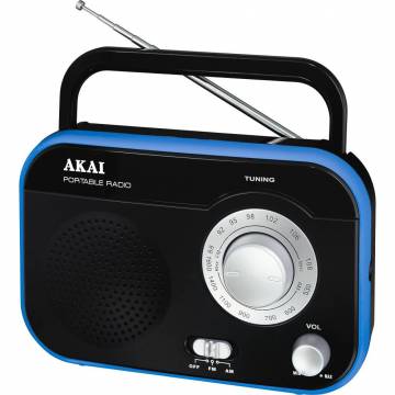 Radio portabil Akai PR003A-410, Negru