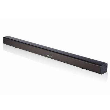 Soundbar Akai ASB-5L, 2.0 canale, 40 W, Bluetooth, USB, HDMI (ARC), Aux in, radio FM, afisaj LED, telecomanda, negru
