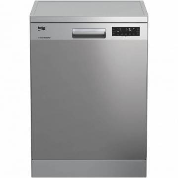 Masina de spalat vase Beko DFN28422X, 14 seturi, 8 programe, Clasa A++, 60 cm, Inox