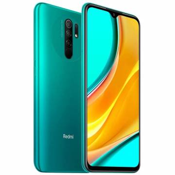 Telefon mobil Xiaomi Redmi 9, Dual SIM, 32GB, 3GB RAM, 4G, Ocean Green
