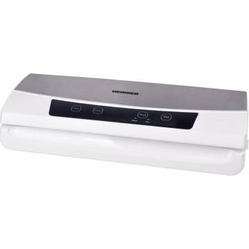 Aparat de vidat si sigilat Heinner HAV-130WHSS, vidare umeda/uscata, vidare caserole, rola pungi 3m, 12l/min, Alb/Inox