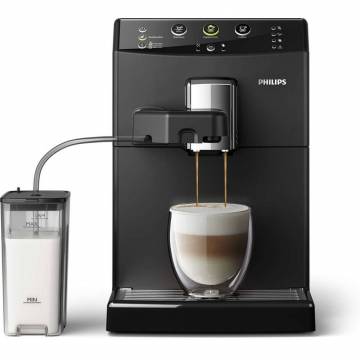 Espressor automat Philips HD8829/09, 1850W, Sistem automat Easy Cappuccino, Rasnite ceramice, Boiler incalzire rapida, 15 bar, 1.8 l, Negru