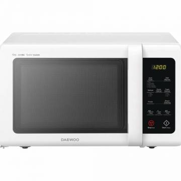 Cuptor cu microunde Daewoo KOR-91RBW, 25 l, 900 W, Digital, Afisaj electronic, Zero&On, SteamCleaning, Alb