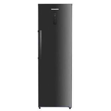 Congelator Heinner HFF-H270NFDX+, 262 l, Control electronic, Clasa A+, H 185 cm, Negru Inox