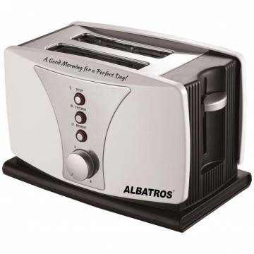 Prajitor paine Albatros Dueto, 2 felii, 800 W, Alb