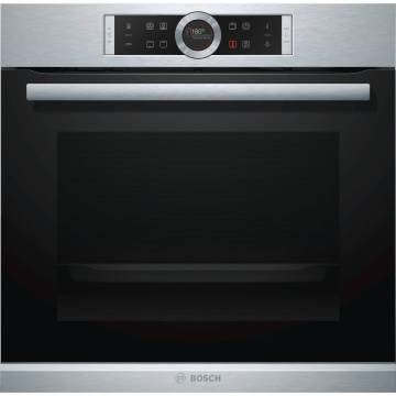 Cuptor incorporabil Bosch HBG634HS1, Multifunctional, 71 l, Clasa A, Argintiu