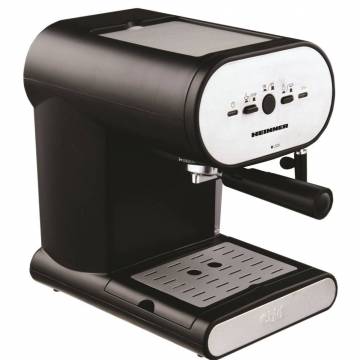 Espressor manual Heinner Soft Cream HEM-250, 1050W, 15 bar, 1l, Negru