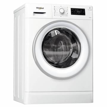 Masina de spalat rufe cu uscator Whirlpool FWDG97168WS EU, Spalare 9Kg, Uscare 7Kg, 1600 rpm, Clasa A, 60 cm, Alb