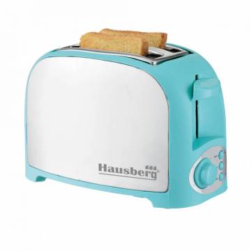Prajitor paine 2 felii Hausberg, HB-190, 750W, TURQUOISE