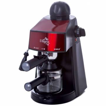Espressor Samus Espressor Samus Alegria-RED, 3.5 bar, 800 W, Rosu / Negru