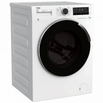 Masina de spalat rufe cu uscator Beko HTV8743XG, 1400 RPM, 8kg spalare / 5 kg uscare, Clasa A, Motor ProSmart Inverter, IonGuard, Display digital, Alb