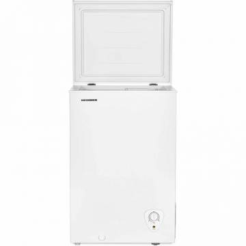 Lada frigorifica Heinner HCF-H98F+, 95 l, Control mecanic, Clasa F, Alb