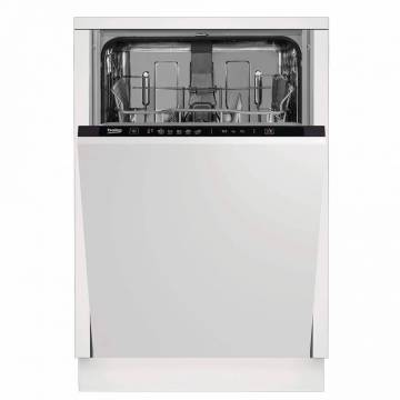 Masina de spalat vase incorporabila Beko DIS35020, 10 seturi, 5 programe,Quick&Shine™, Clean&Shine™, Incarcare la jumatate, 45 cm, Clasa A++